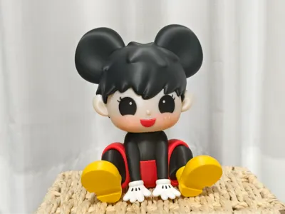 Mickey Doll - Fully Separated Parts - No AMS Required