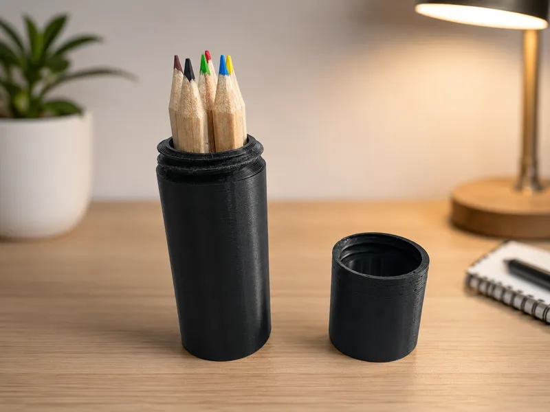 Travel Pencil Storage Tube