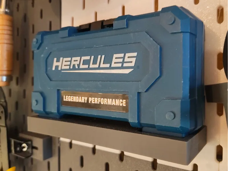 Harbor Freight Drill Bit Skadis Mount