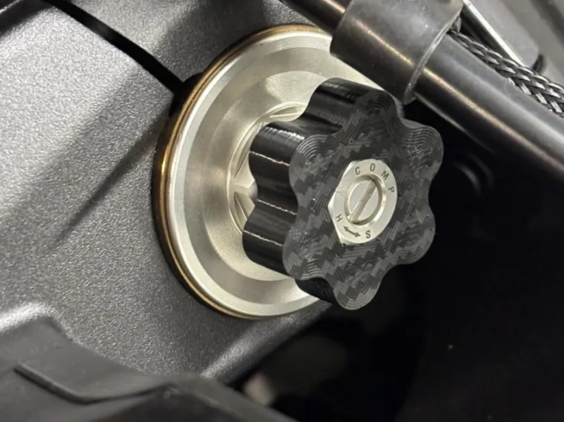 Compression adjustment knob (CFMoto 450MT, 14mm)