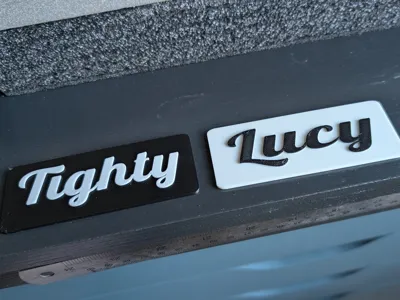 H2D AMS Names - Tight & Lucy