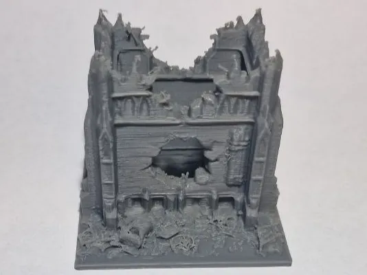 Gothic Ruin – Zerstörter Wachturm Tabletop-Gelände