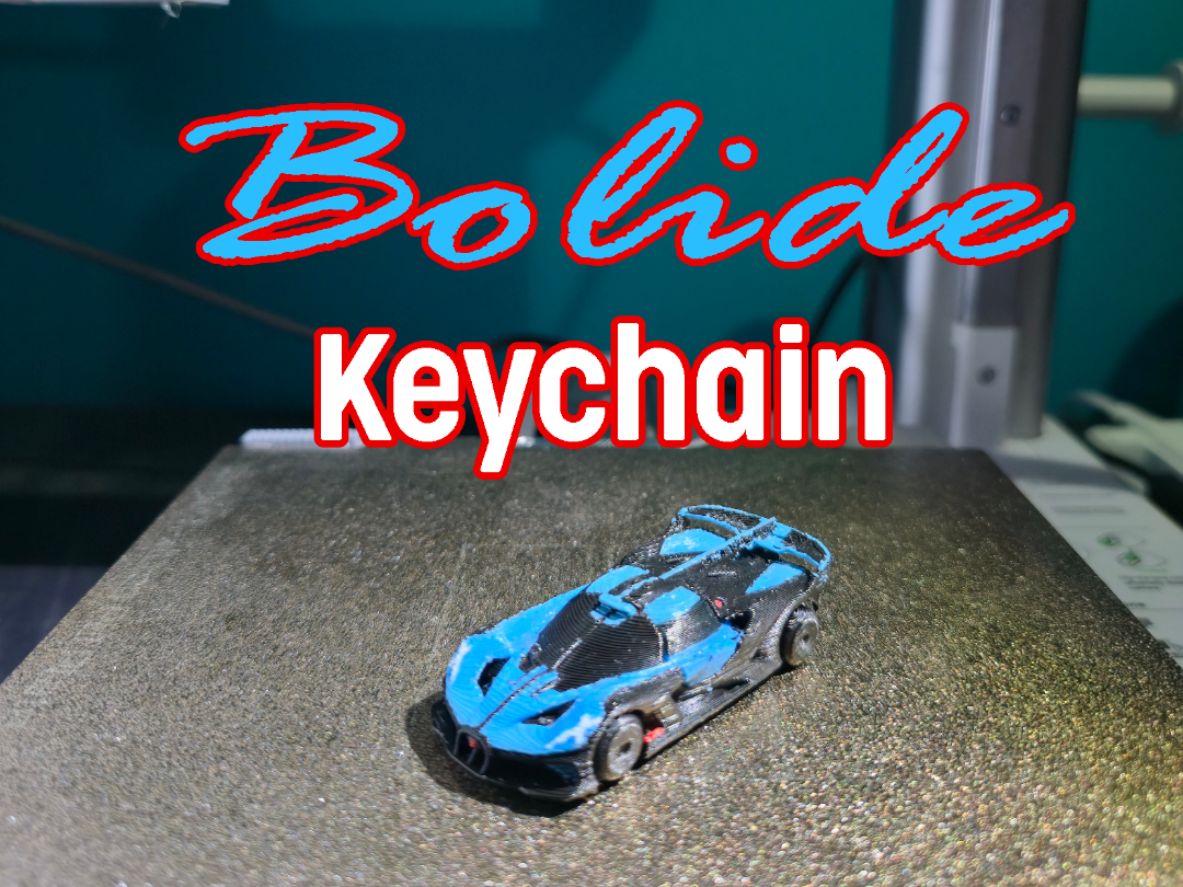 Bugatti Bolide Keychain (PIP WW)