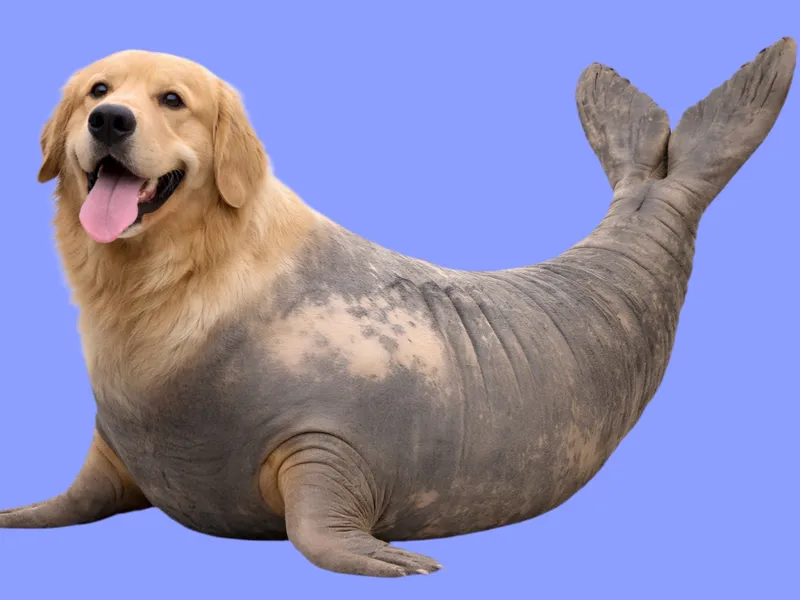 Golden Elephant Retriever