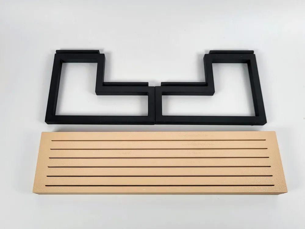 2-Tier Postcard Display Riser Stand - Free 3D Print Model - MakerWorld