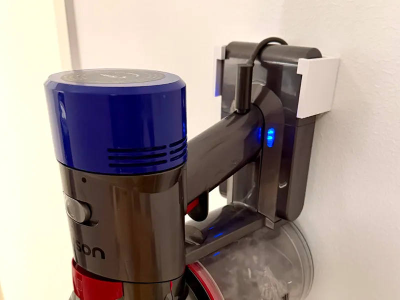 Minimalist Dyson wall dock - No screws needed