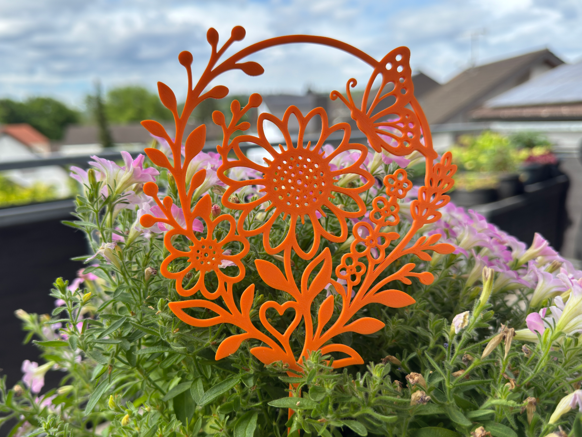 Sommerlicher Blumenstecker