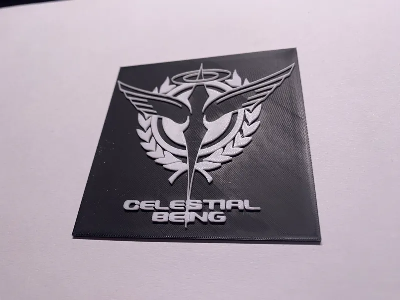 Mobile Suit Gundam 00 Celestial Being Logo Badge