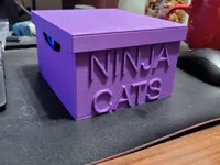Boîte de rangement pour le jeu Ninja Cats — photo 1