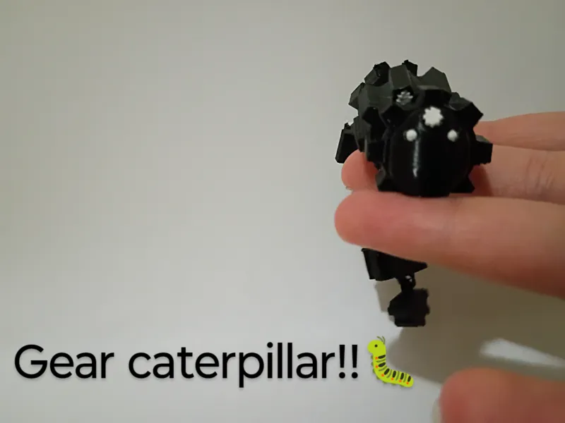 Gear caterpillar! 