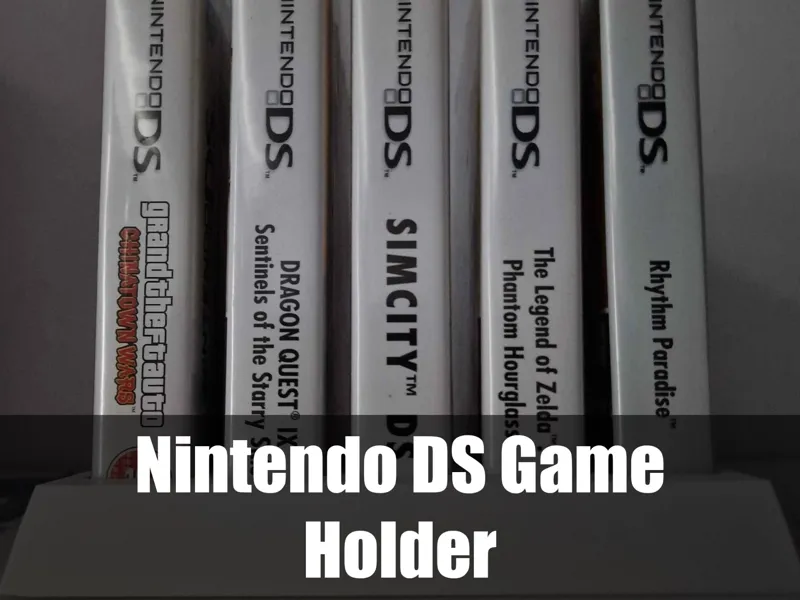 Nintendo DS Game (UK/PAL cases) Holder