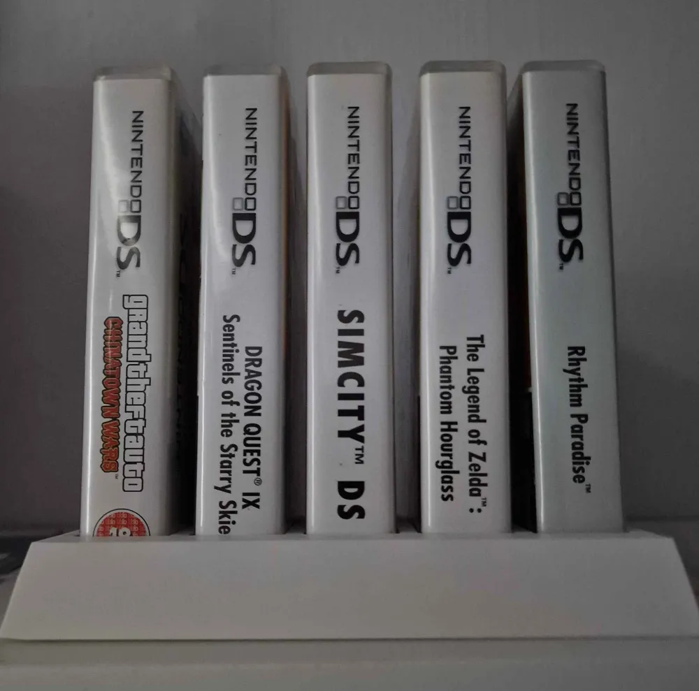 Ds Case Vector Nintendo DS Game (UK/PAL cases) Holder - Free 3D Print Model - MakerWorld