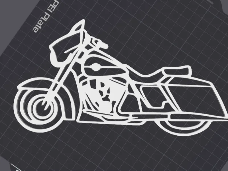 harley motorcycle silhouette