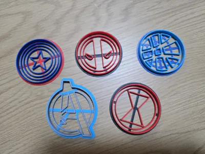 Marvel Hero Cookie Cutters 2