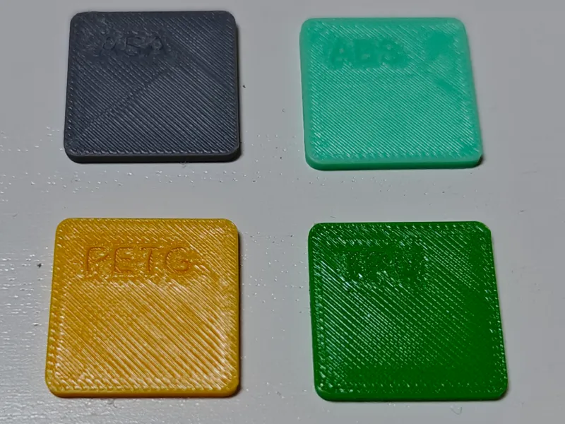 Filament Swatches - compatible with Bambulab