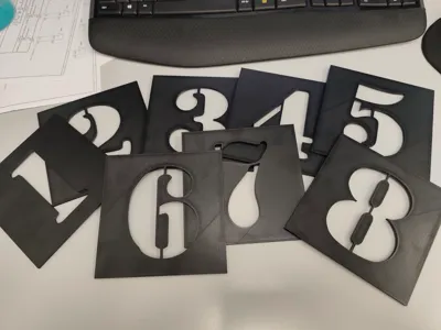 Number for marking