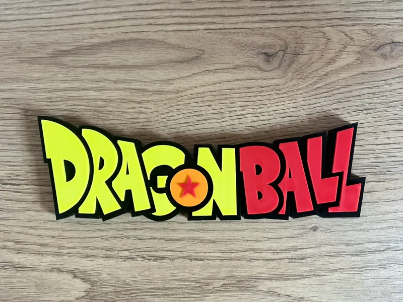 DragonBall Logo Decoration
