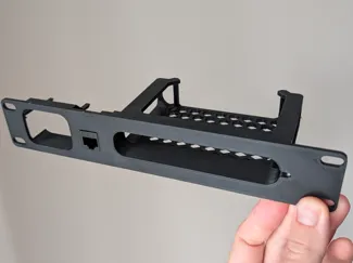 10-inch JetKVM & Keystone & USW Flex Mini 2.5G 1U