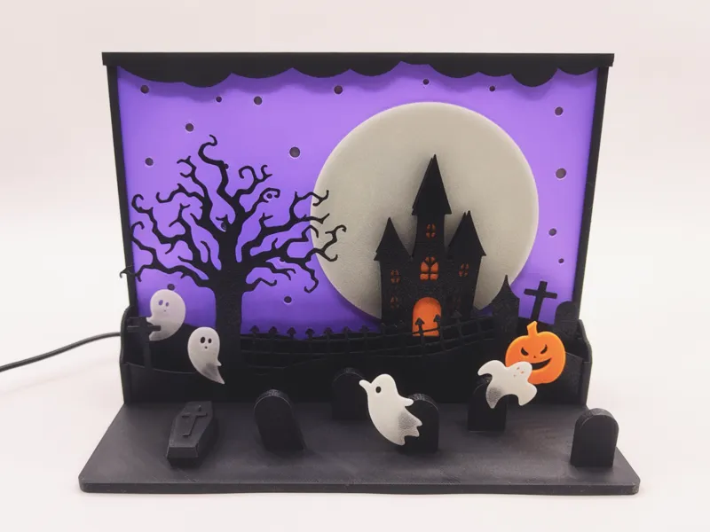 A Spooky Castle in a Box