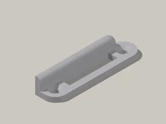 Stoßfängerplatte für Wohnwagen