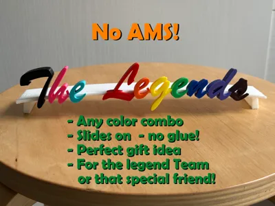 The Legend(s) – Rainbow Sign (No AMS Required)