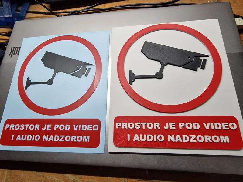 Video nadzor - obavijest