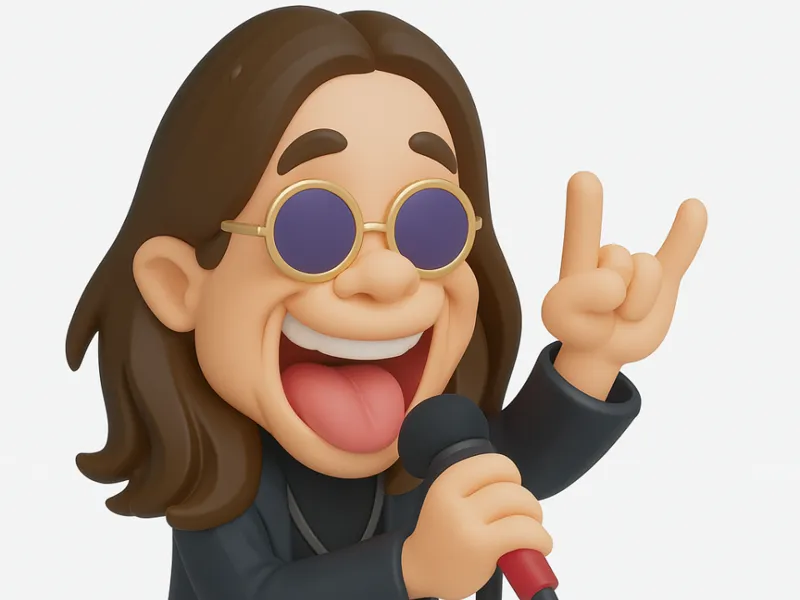 Ozzy Osbourne Tribute Figurine – Collectible