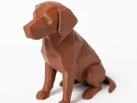 Chien low poly — photo 1