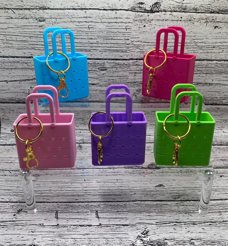Mini Bogg Bag Keychain view 3