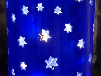 Starlight with battery compartment