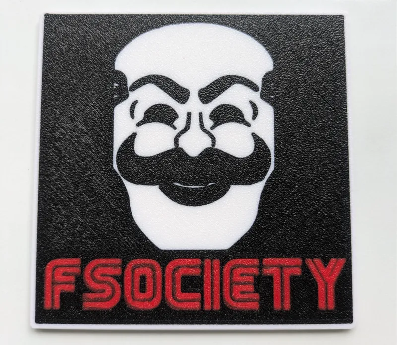 fsociety coaster - Mr. Robot