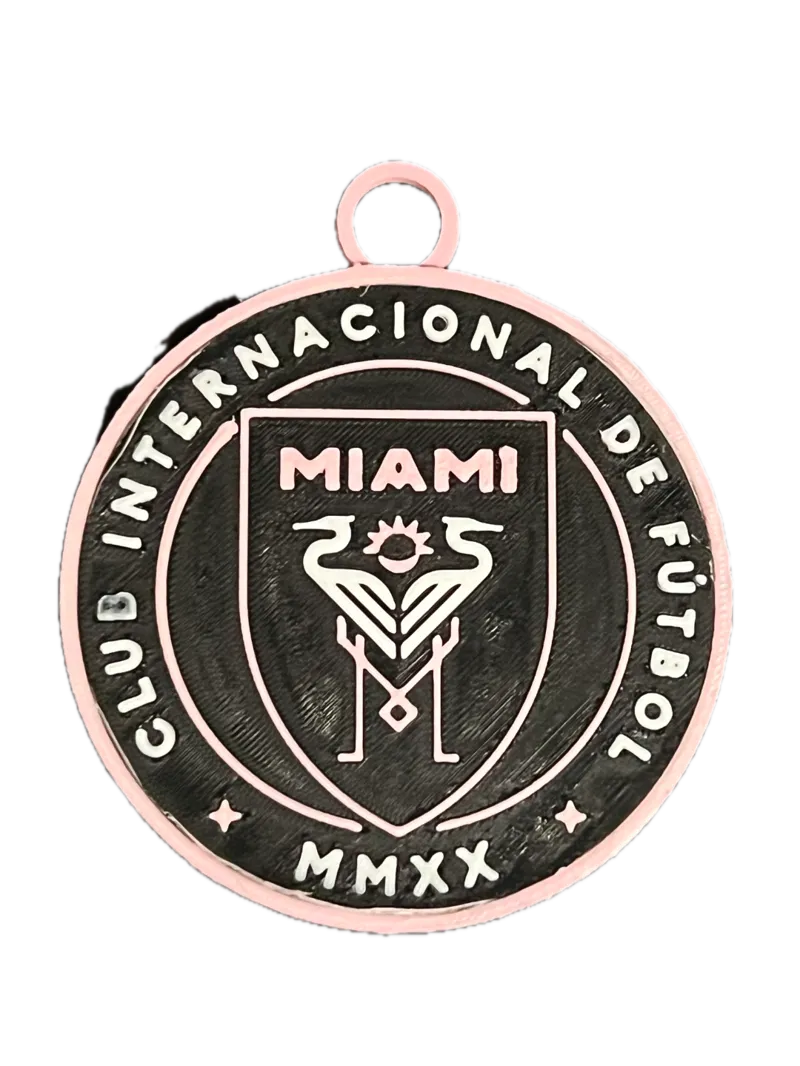 MLS Inter Miami FC Keychain