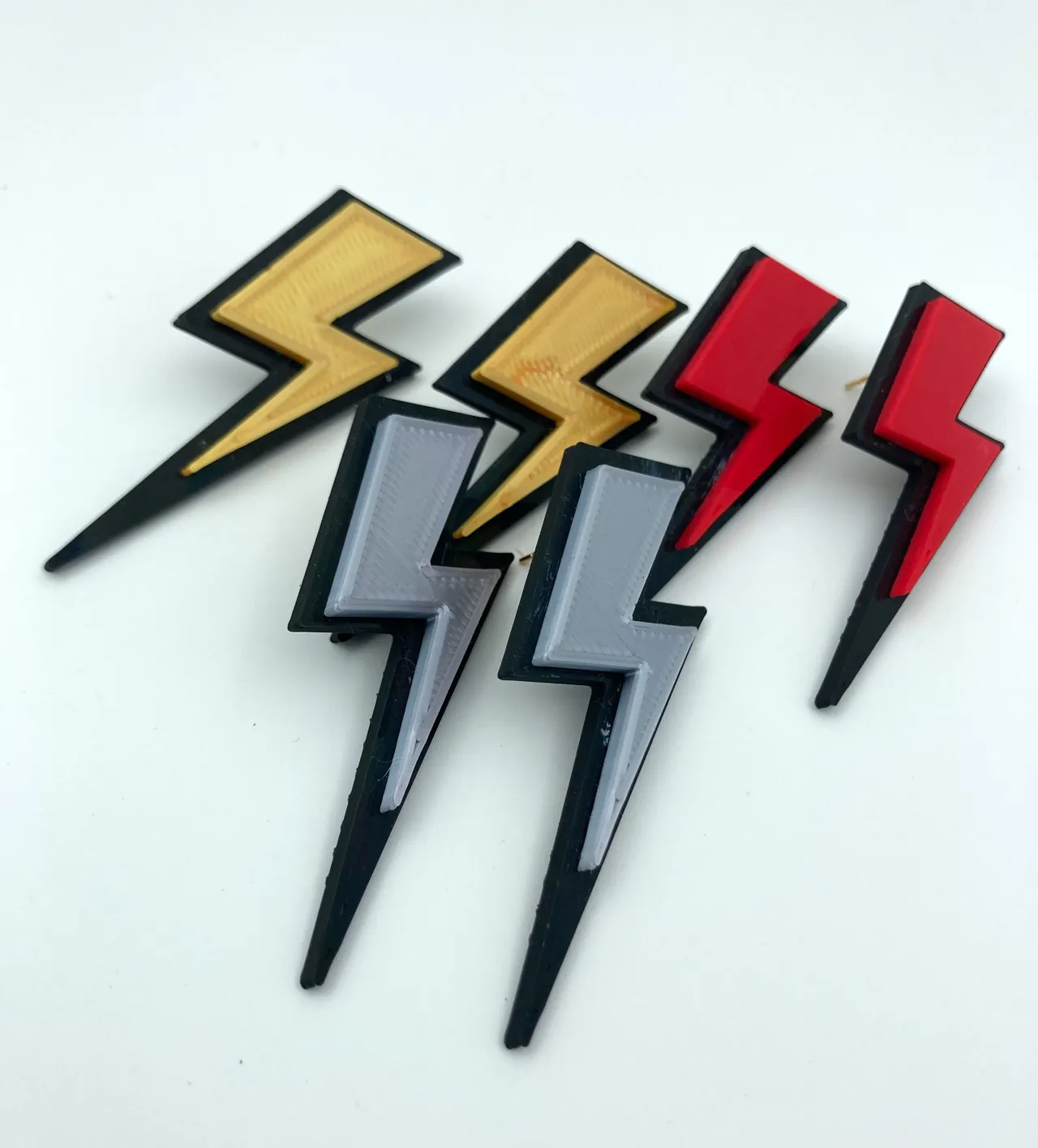 Pendientes Rayo / Earrings Gleam view 3