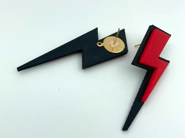 Pendientes Rayo / Earrings Gleam