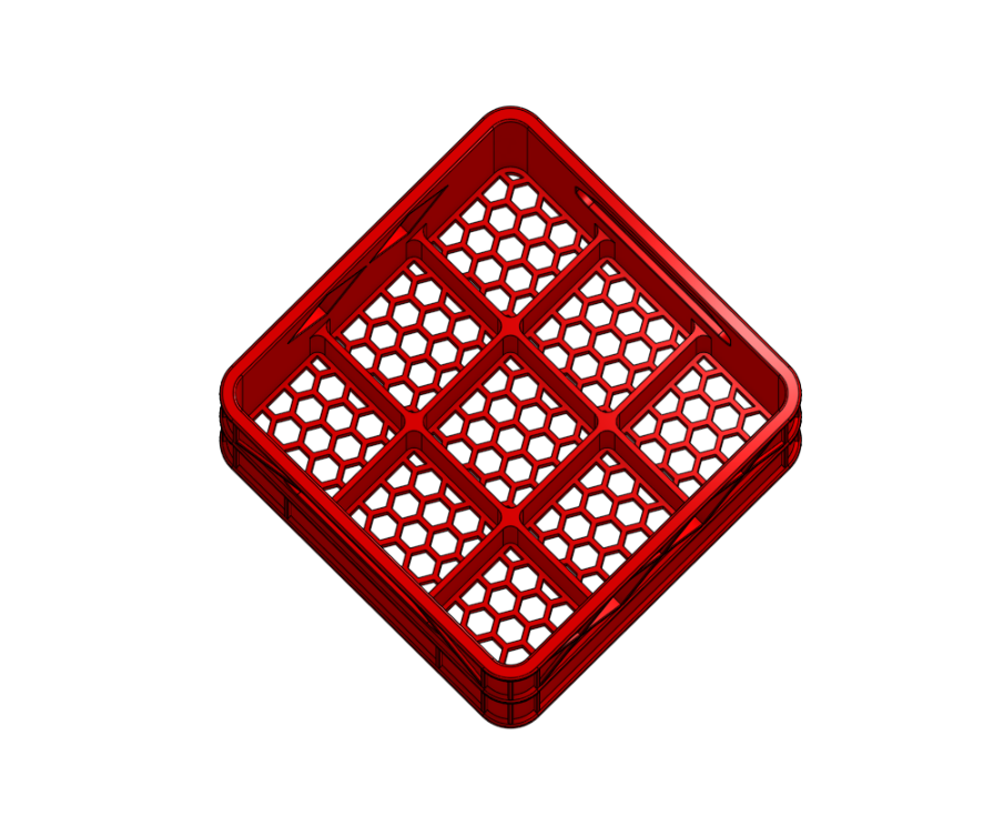 Miniatura 3 do modelo 3D Coca-Cola crate