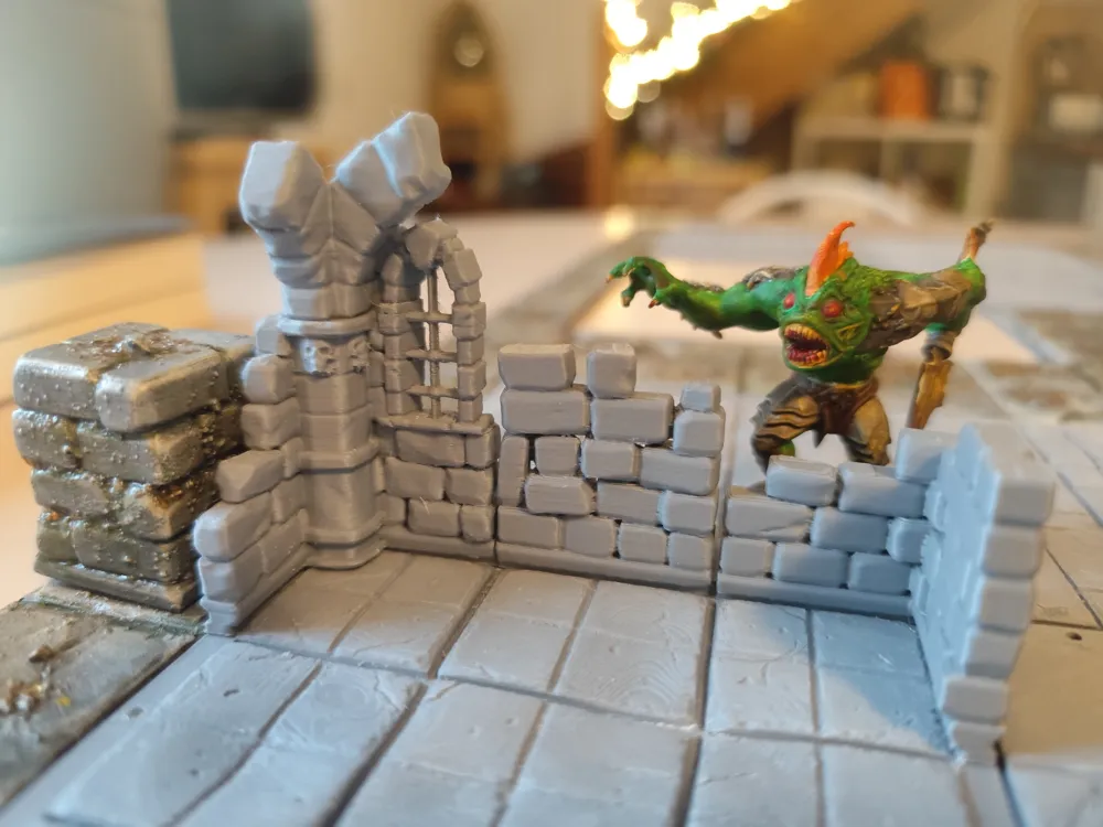 HQ Walls - Set 5 - Free 3D Print Model - MakerWorld