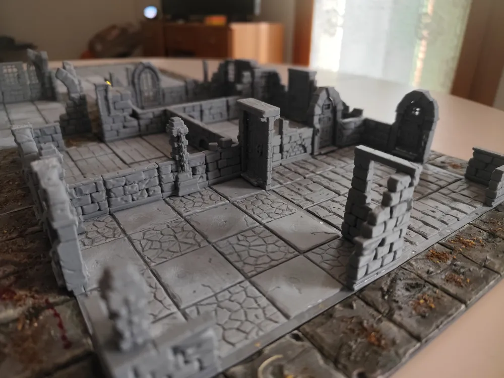 HQ Walls - Set 5 - Free 3D Print Model - MakerWorld