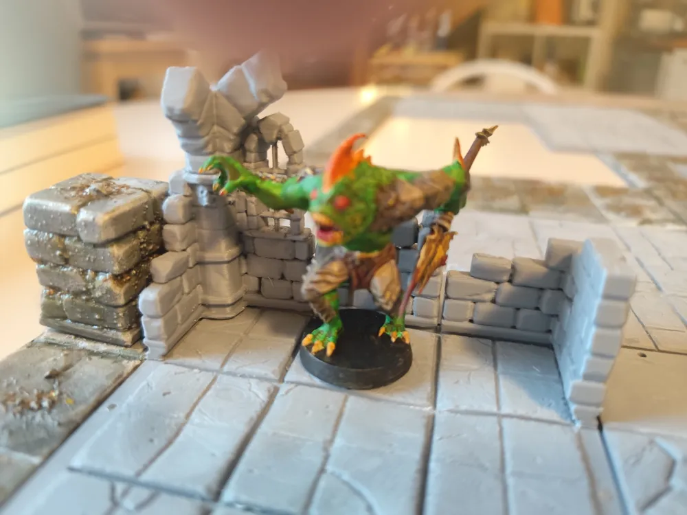 HQ Walls - Set 5 - Free 3D Print Model - MakerWorld