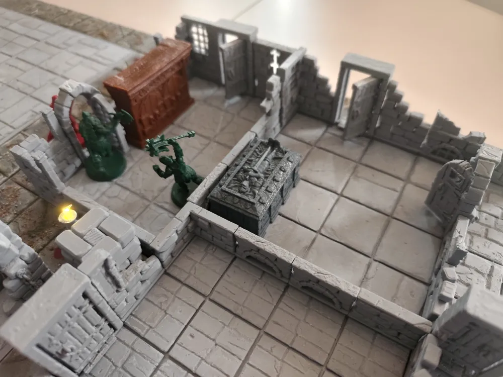 HQ Walls - Set 5 - Free 3D Print Model - MakerWorld