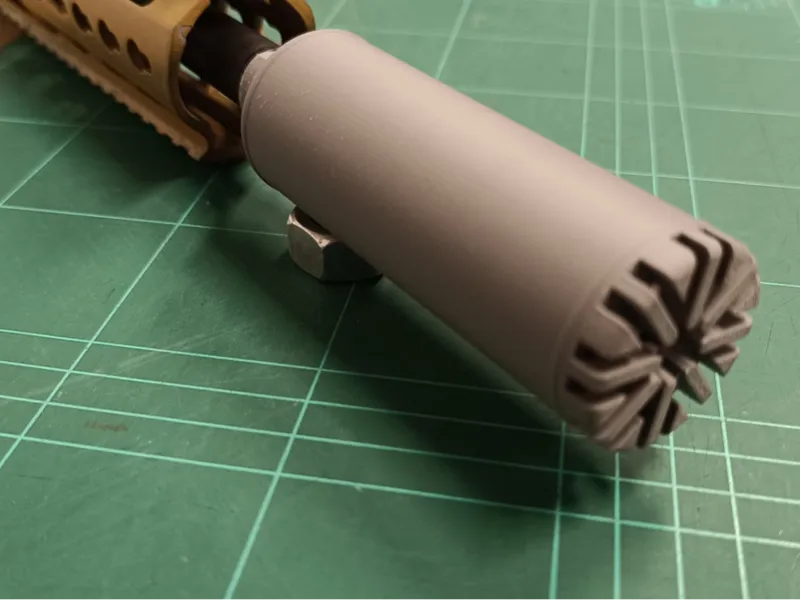 KSK G95 Style MARS Dummy Silencer Airsoft/Milsim