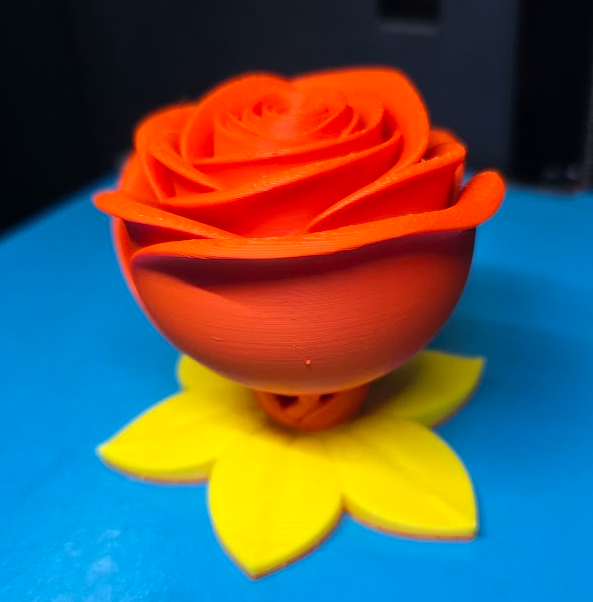 Miniatura 3 do modelo 3D Rose – No Supports Valentine Gift