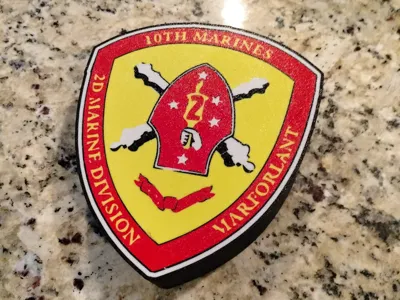 10th Marines 2nd Marine Division boxlight