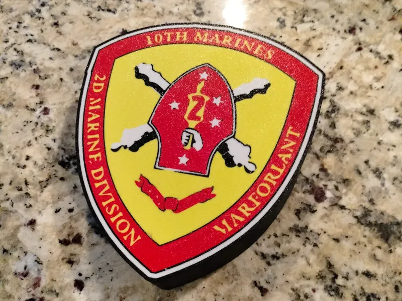 10th Marines 2nd Marine Division boxlight