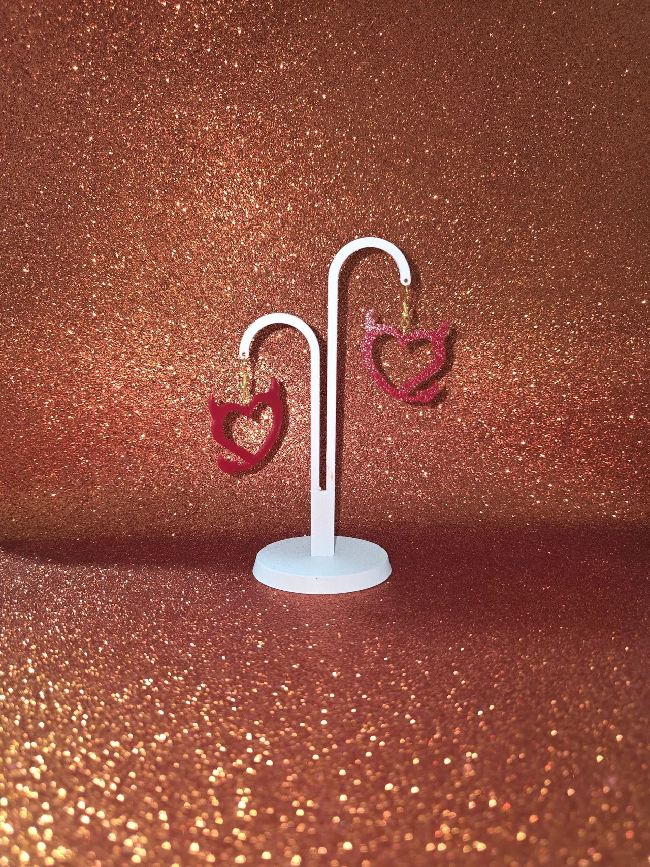 Bad love earrings view 3