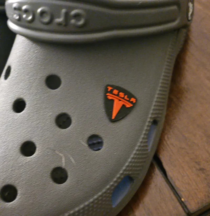 Tesla Croc Charm