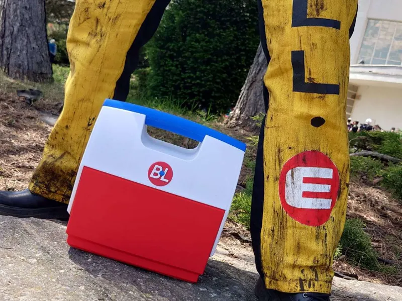 Real life size Buy n Large WALL-E cooler box