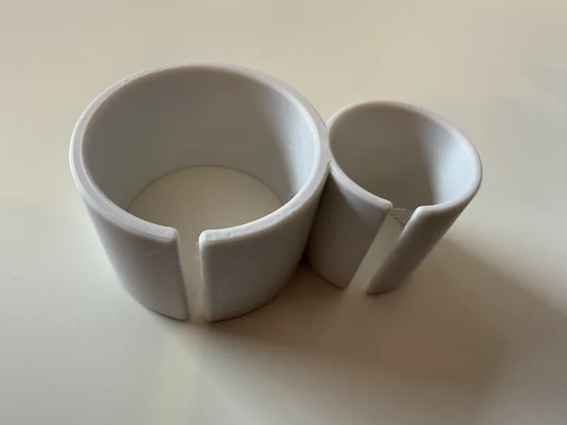Kabelmanagment IKEA Schreibtisch Tischbein