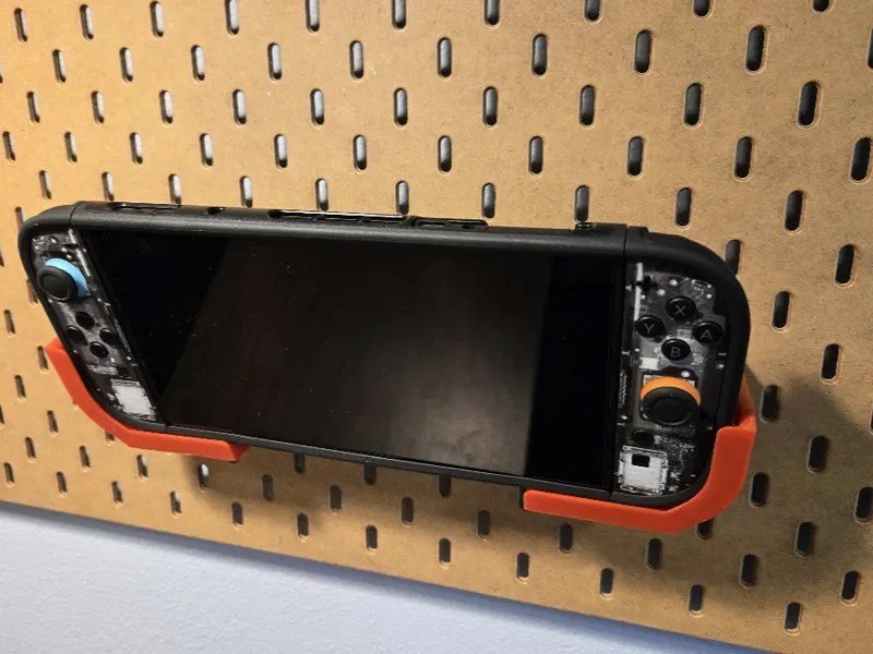 Switch 2 DBrand Killswitch IKEA SKADIS pegboard