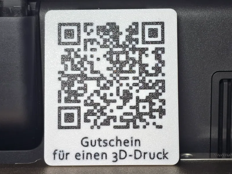 Makerworld QR-Code Gutschein