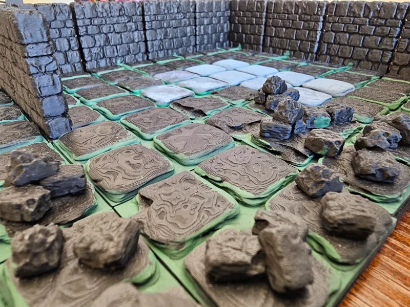 OpenForge Dungeon Stone Tiles – Reusable Base